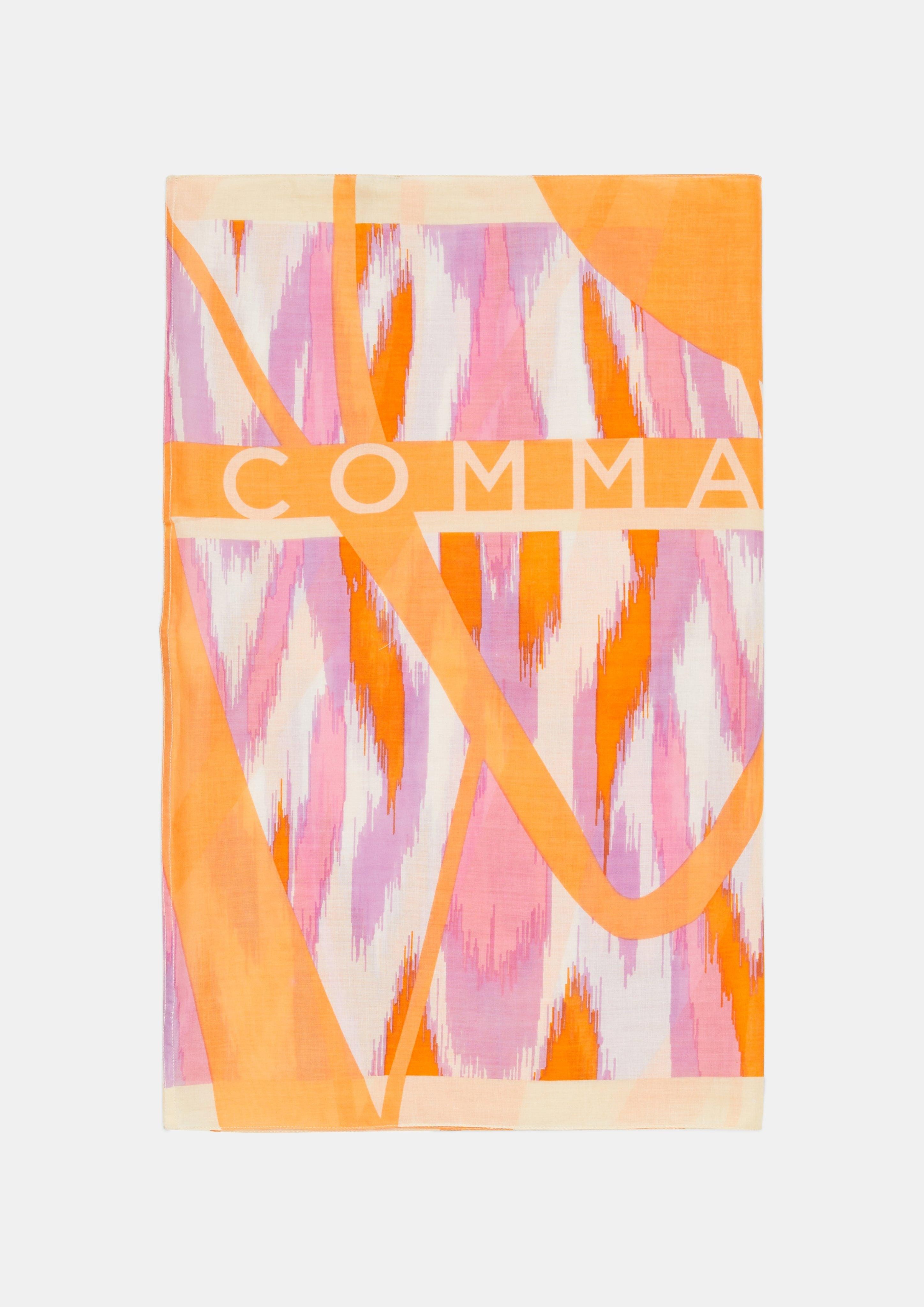 Comma Halstuch Leichter Loop-Schal aus Baumwolle günstig online kaufen