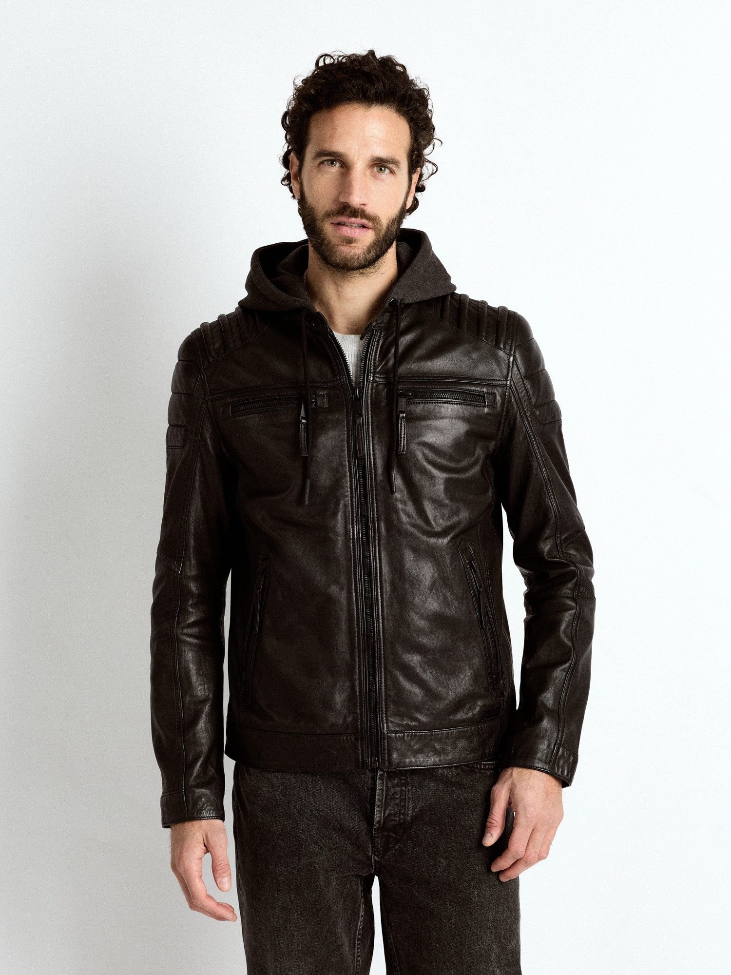 MUSTANG Lederjacke 31021306 günstig online kaufen
