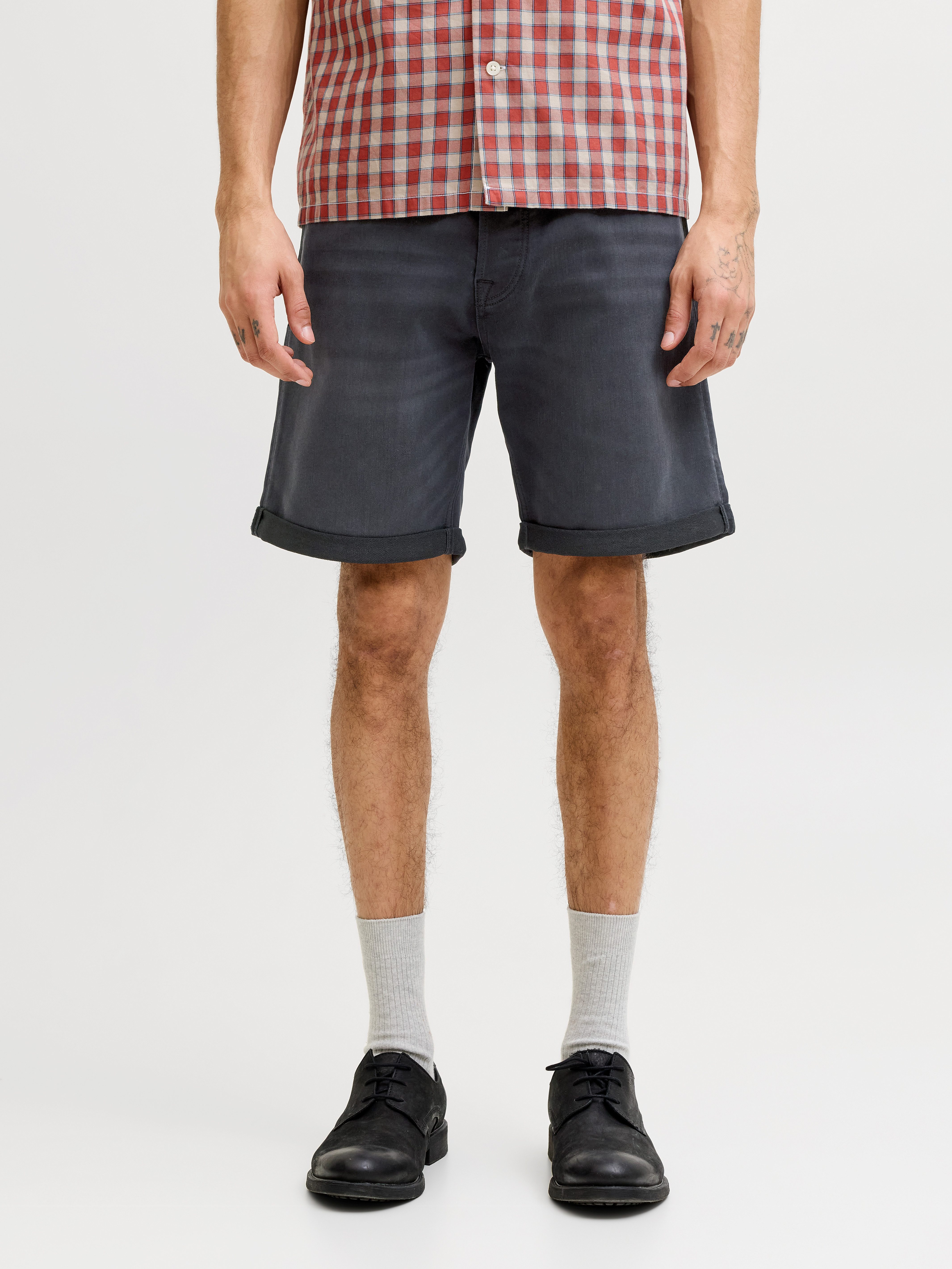 Jack & Jones Shorts JJIRICK JJICON SHORTS GE 720 I.K SN Baumwollmischung, regular fit