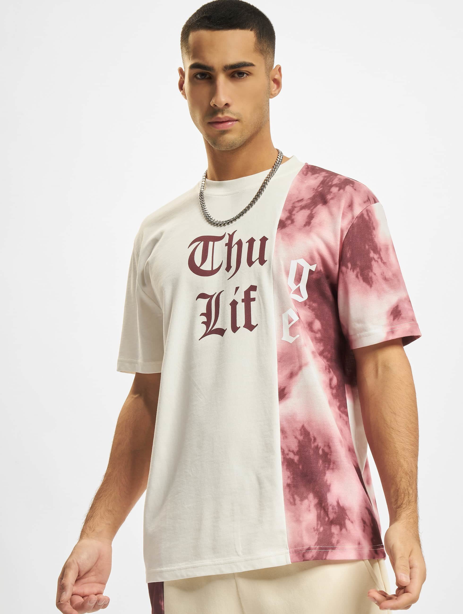 Thug Life Kurzarmshirt Herren Thug Life Underground T-Shirts (1-tlg) white