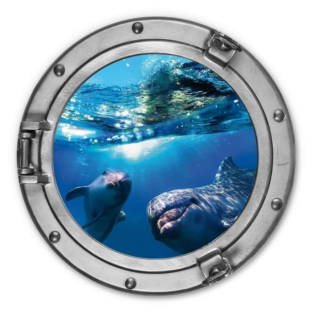 K&L Wall Art Gemälde Metallposter Rund günstig online kaufen