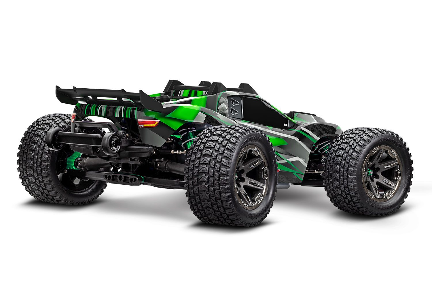Traxxas RC-Buggy Traxxas RC Rustler 4x4 VXL Ultimate Brushless grün 1:10 RTR