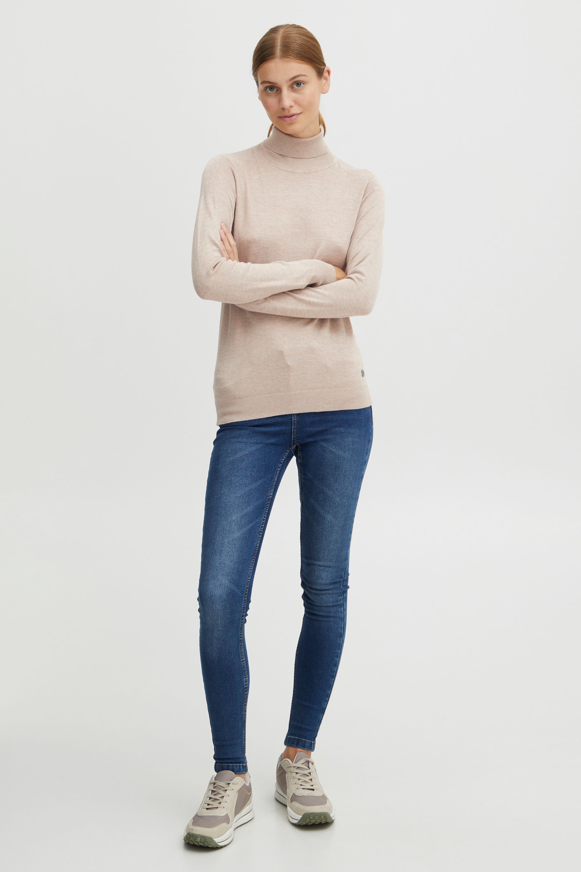 OXMO Rollkragenpullover OXKatja 21800091-ME Modischer Pullover günstig online kaufen