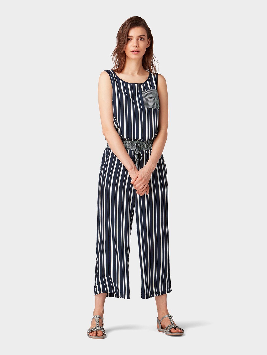 TOM TAILOR Jumpsuit »Gestreifter Jumpsuit« kaufen OTTO