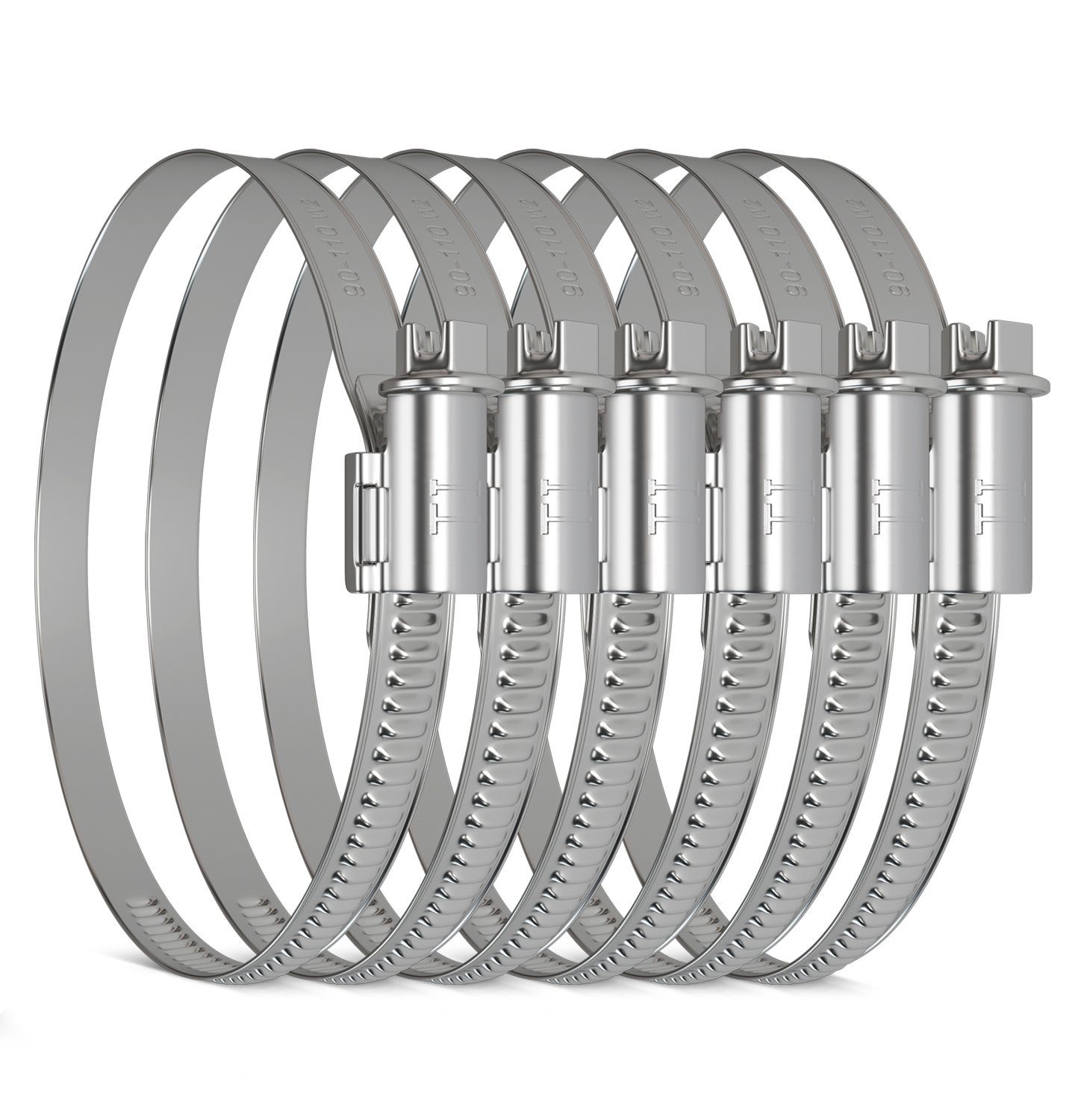 VIOKS Schlauchschelle Klemme 90-110mmØ, (6-St)