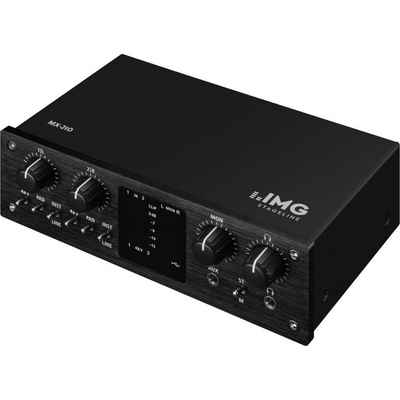 IMG STAGELINE Digitales Aufnahmegerät (MX-2IO - USB Audio Interface)