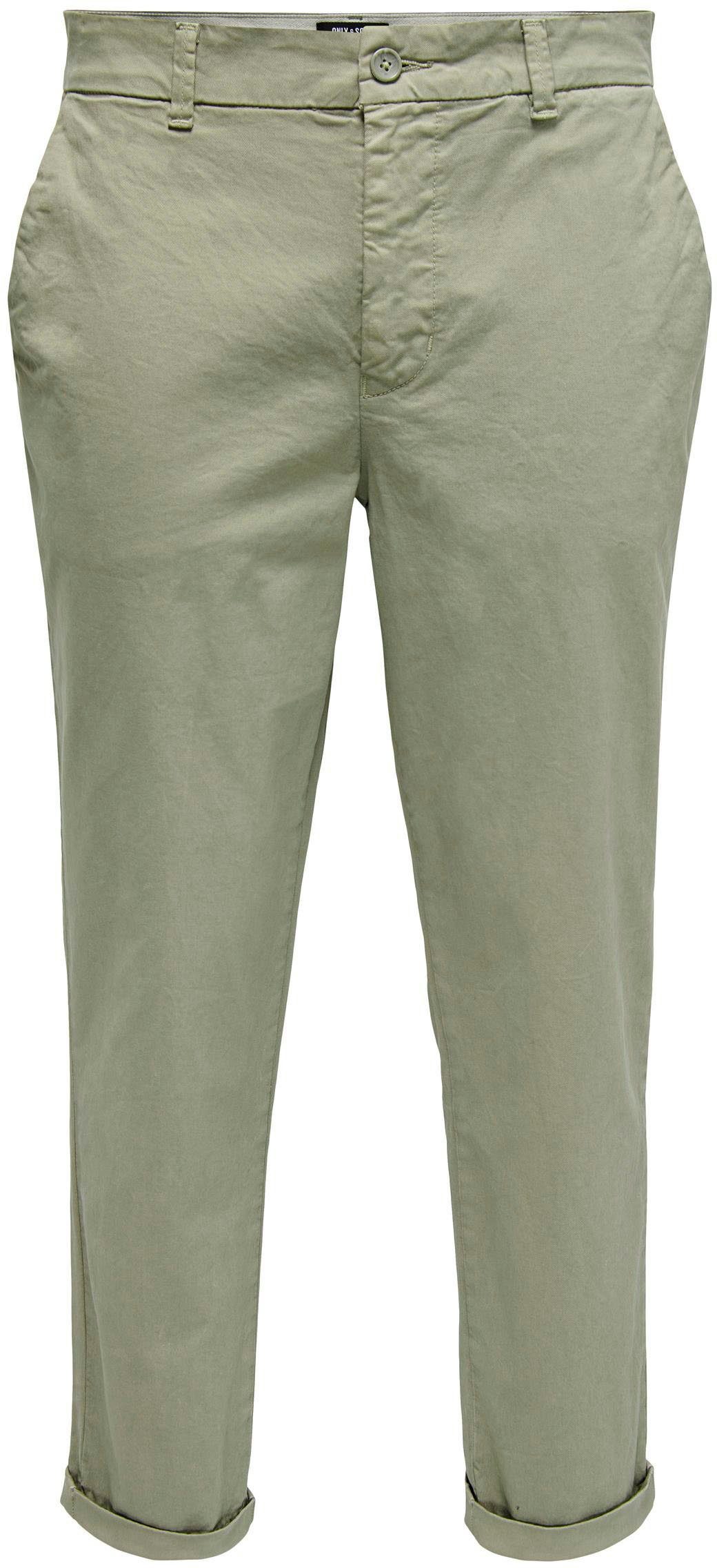 ONLY & SONS Chinohose OS ONSKENT CROPPED CHINO mermaid