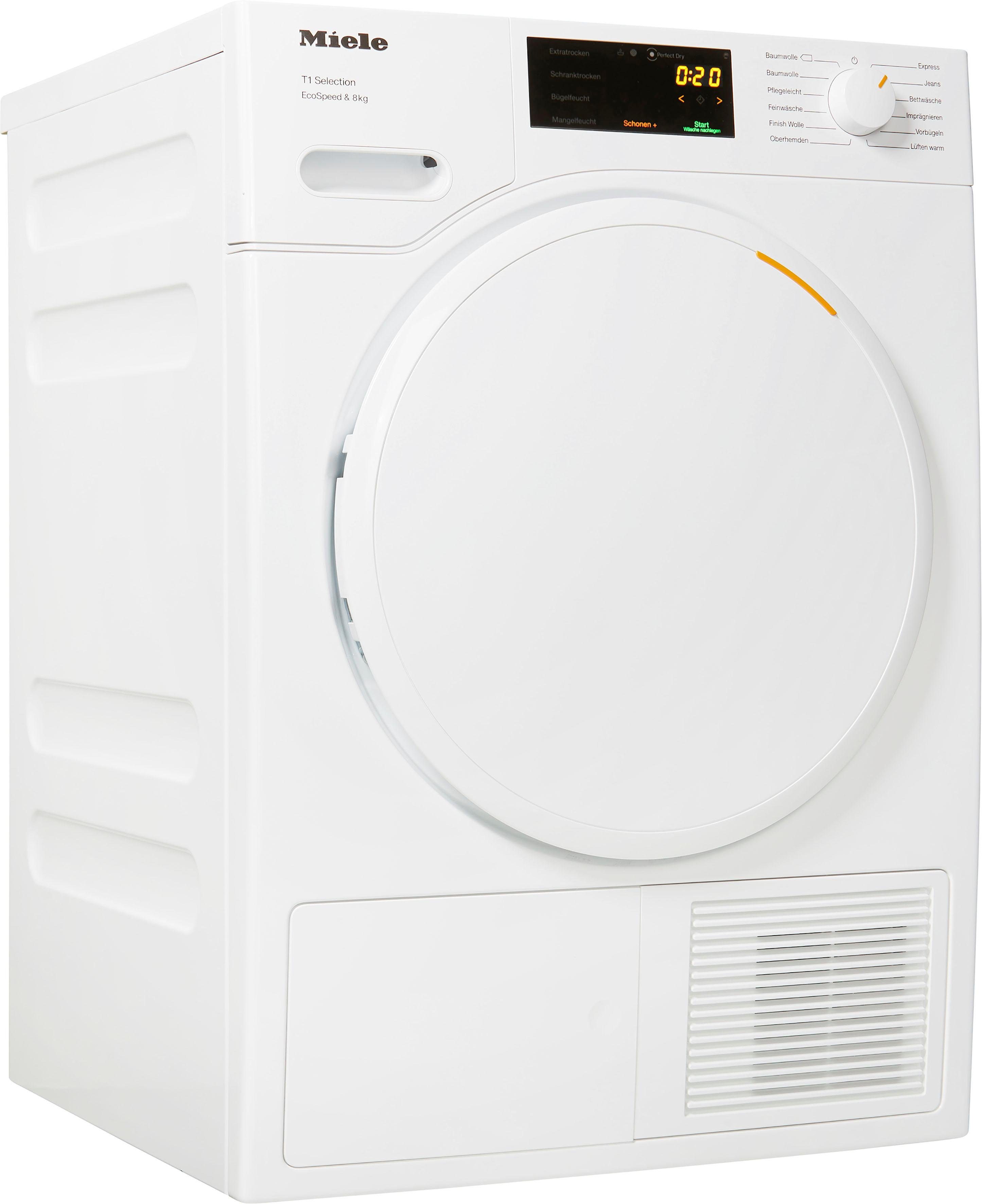 Miele Wärmepumpentrockner T1 White Edition TSD443 WP EcoSpeed&8kg, 8 kg online kaufen OTTO