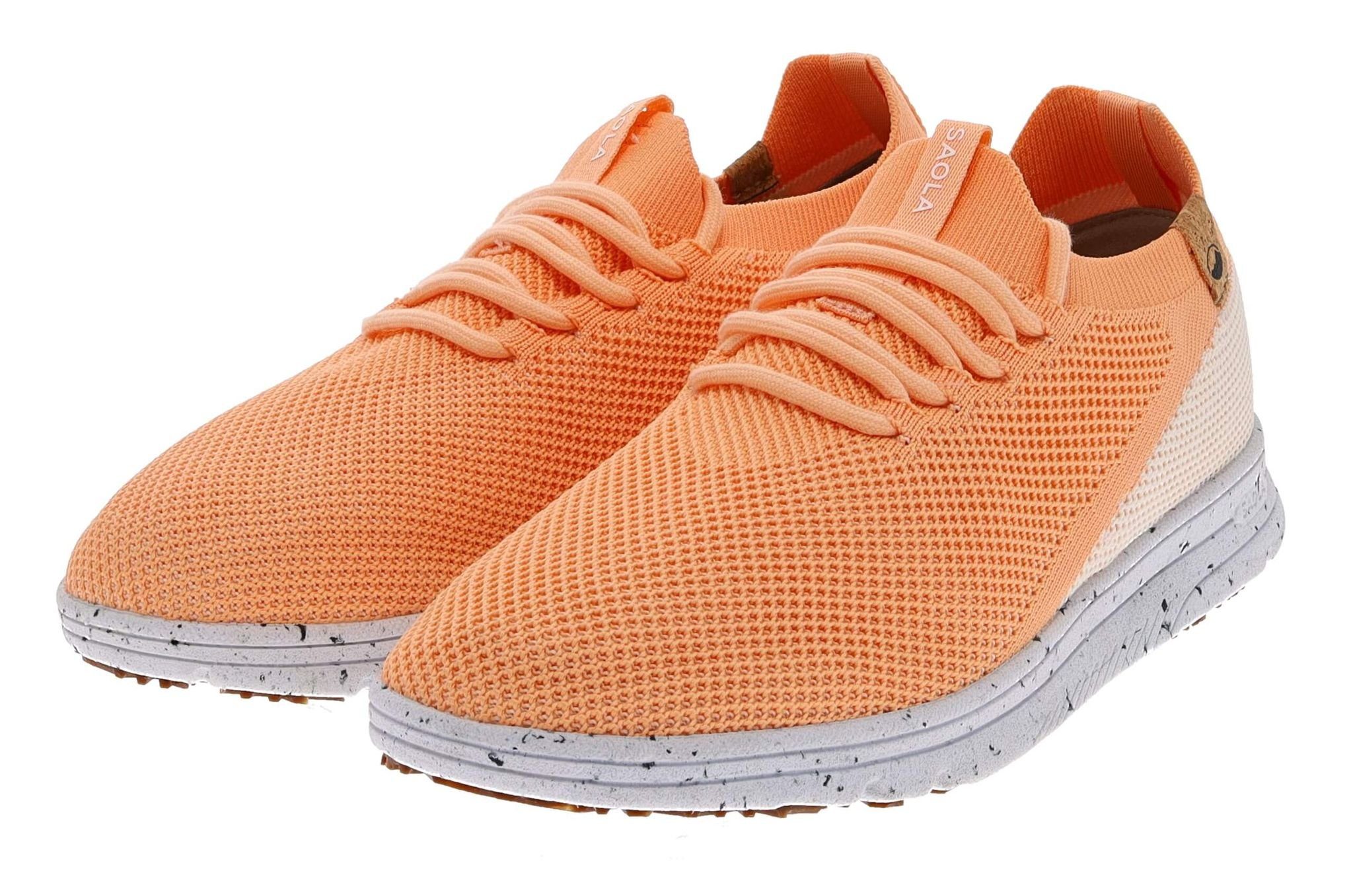SAOLA TSAVO Orange Sneaker Damen Veganer Sneaker