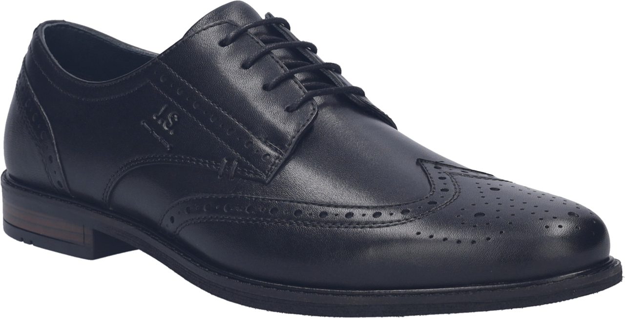 Josef Seibel Desmond 02 Budapester Schnürer, Abendschuh mit elegantem Lyra-Lochmuster, H-Weite