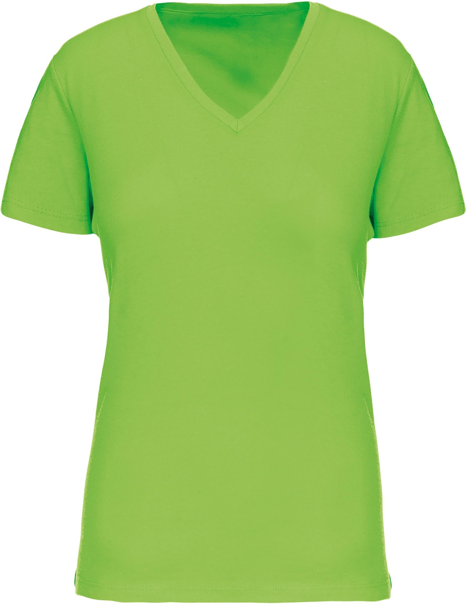 Kariban V-Shirt Damen-T-Shirt BIO150 IC mit V-Ausschnitt günstig online kaufen