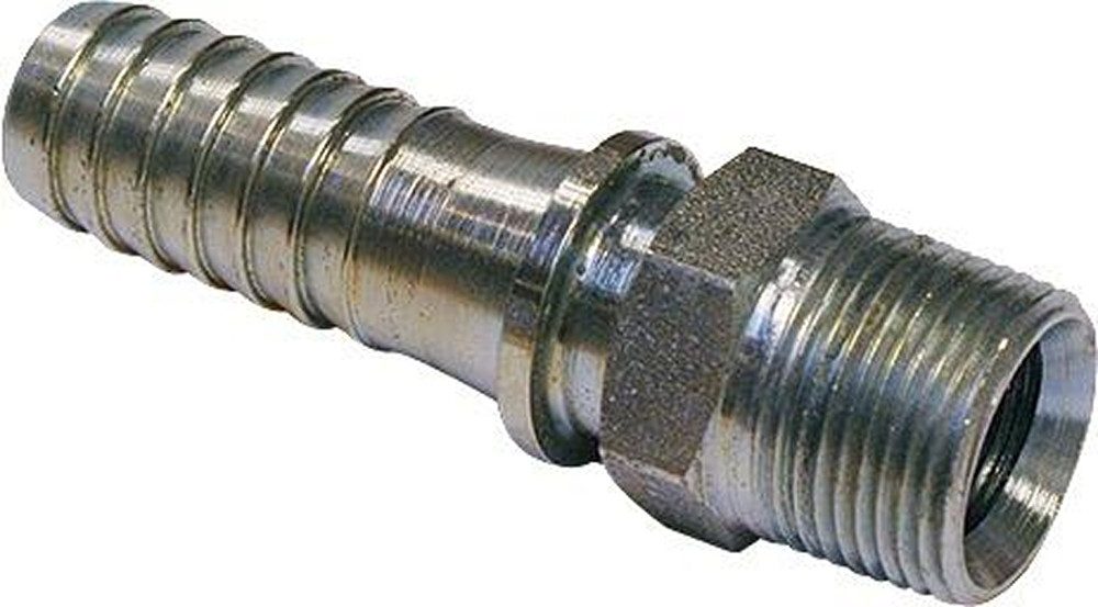 Teguma Schlauch TEGUMA 5411019000 Dampfschlaucharmatur Boss Verzinkter Stahl / Stahlgu