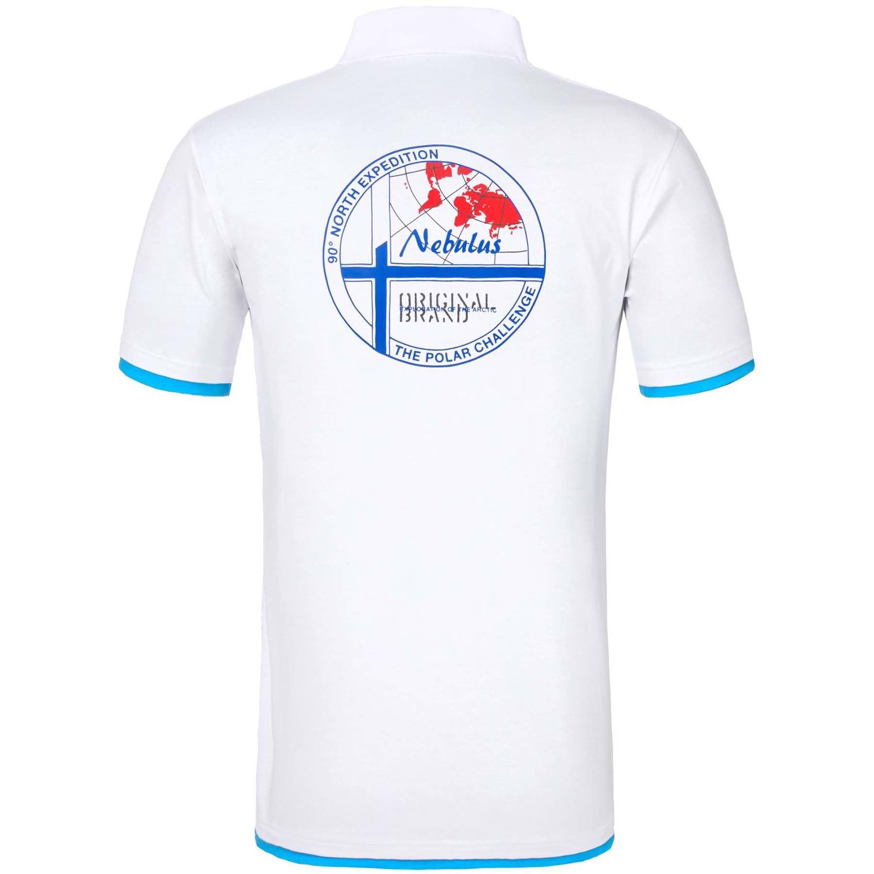Nebulus Poloshirt SHIP, P4001 - Herren, weiß-malibu, L