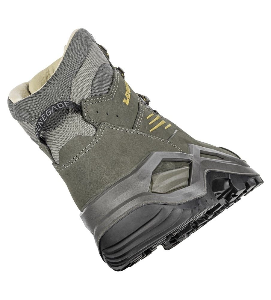 Lowa Renegade EVO LL Mid (All-Terrain, Nubukleder) olivegrün/senf Herren Wa günstig online kaufen
