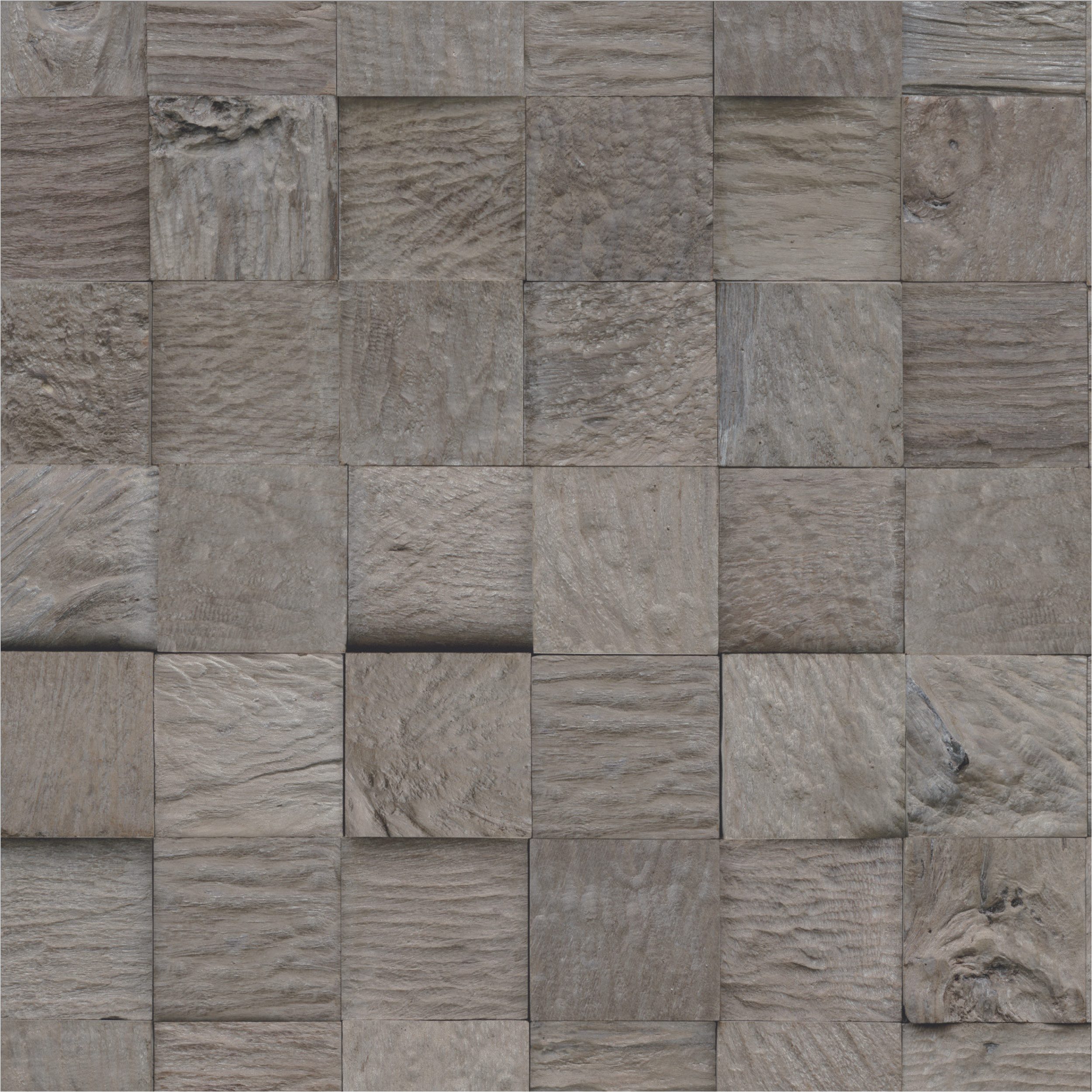 INDO 3D Wandpaneel Teak Classic Cube, BxL: 18,40x55,20 cm, 0,10 qm, (Packung, Versandkostenfreie Lieferung) schallreduzierende Wandverkleidung mit 3D-Effekt