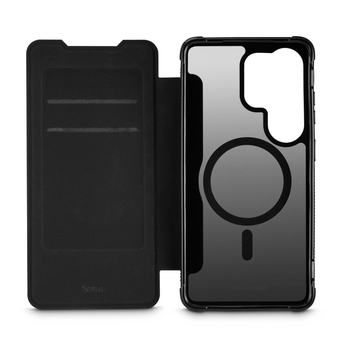 Hama Smartphone-Hülle Handytasche für Samsung Galaxy S26 Ultra, klappbar, Sturz- & kratzfest, Magnetverschluss, Wireless Charging, Kartenfächer