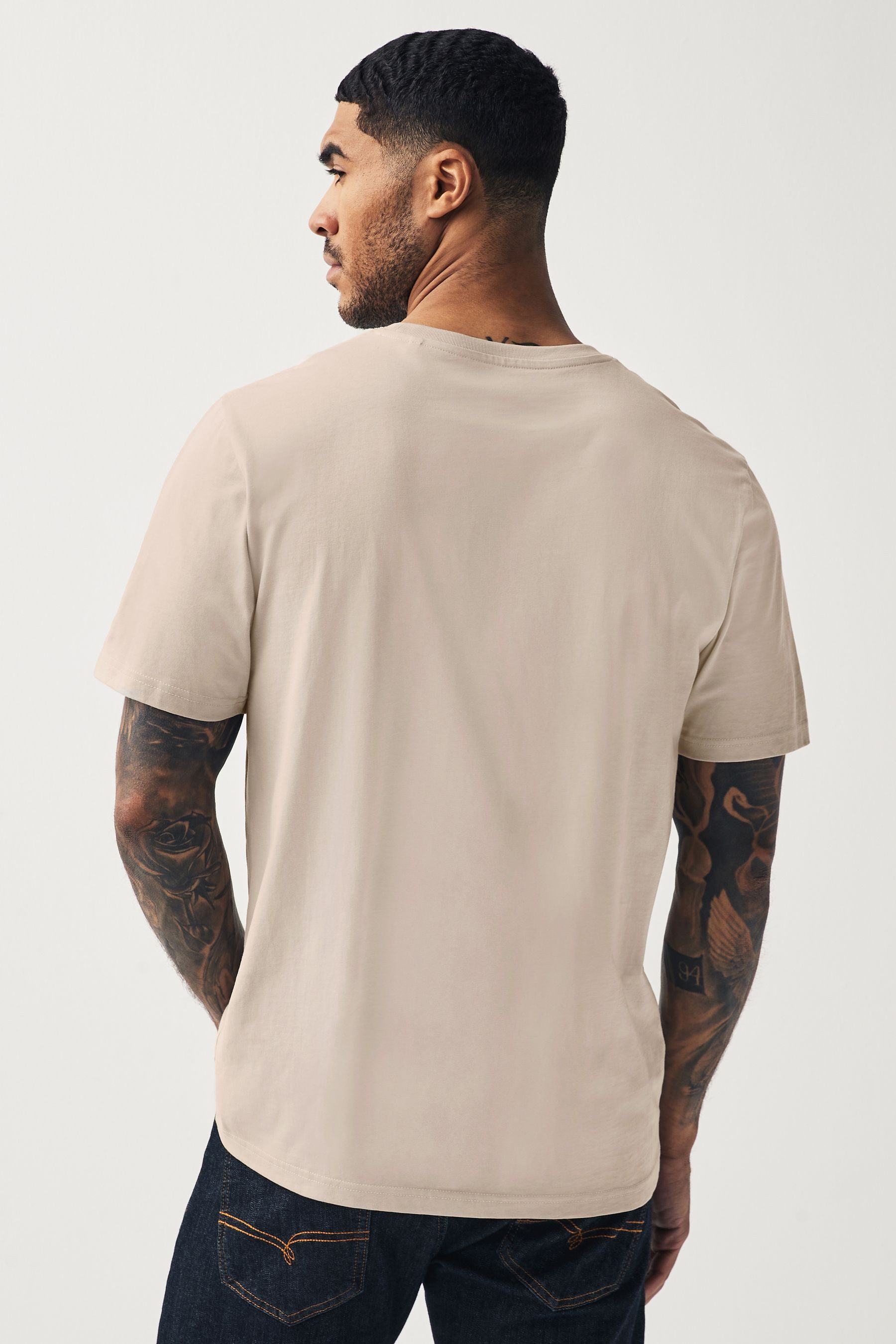 Next T-Shirt Essential T-Shirt mit Rundhalsausschnitt günstig online kaufen
