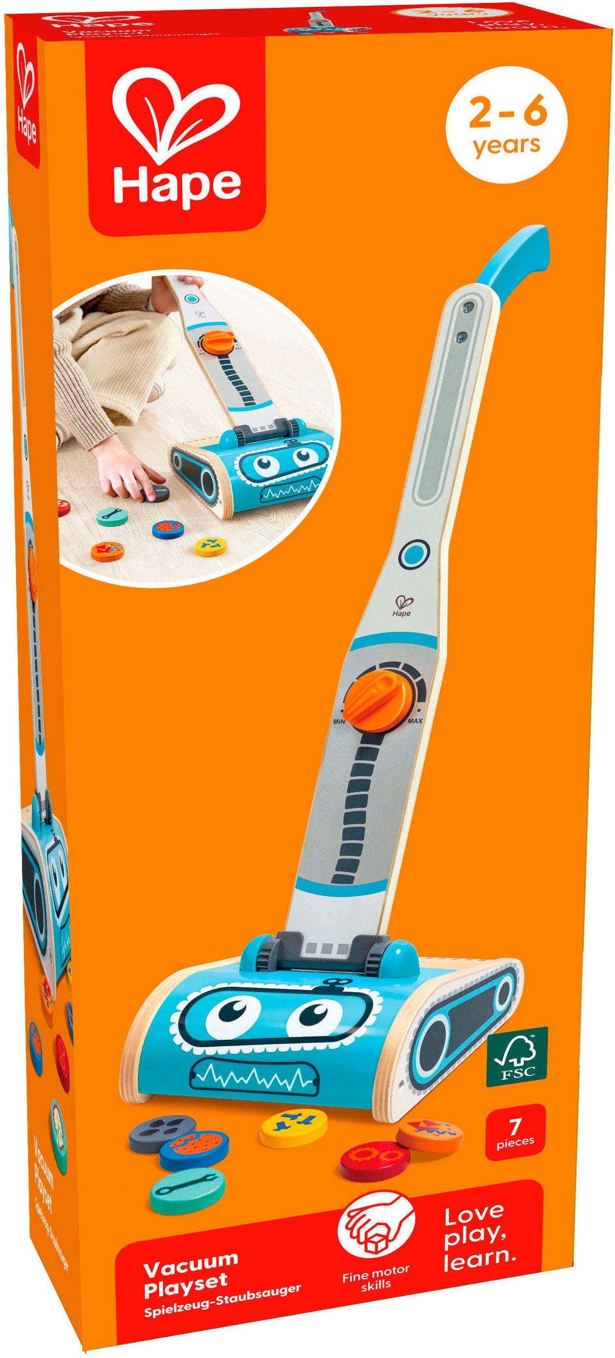 Hape Kinder-Staubsauger günstig online kaufen