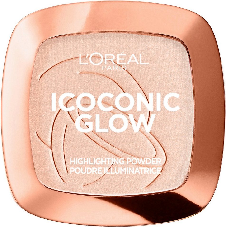 L'ORÉAL PARIS Highlighter, Puder-Highlighter zum Betonen einzelner  Gesichtspartien