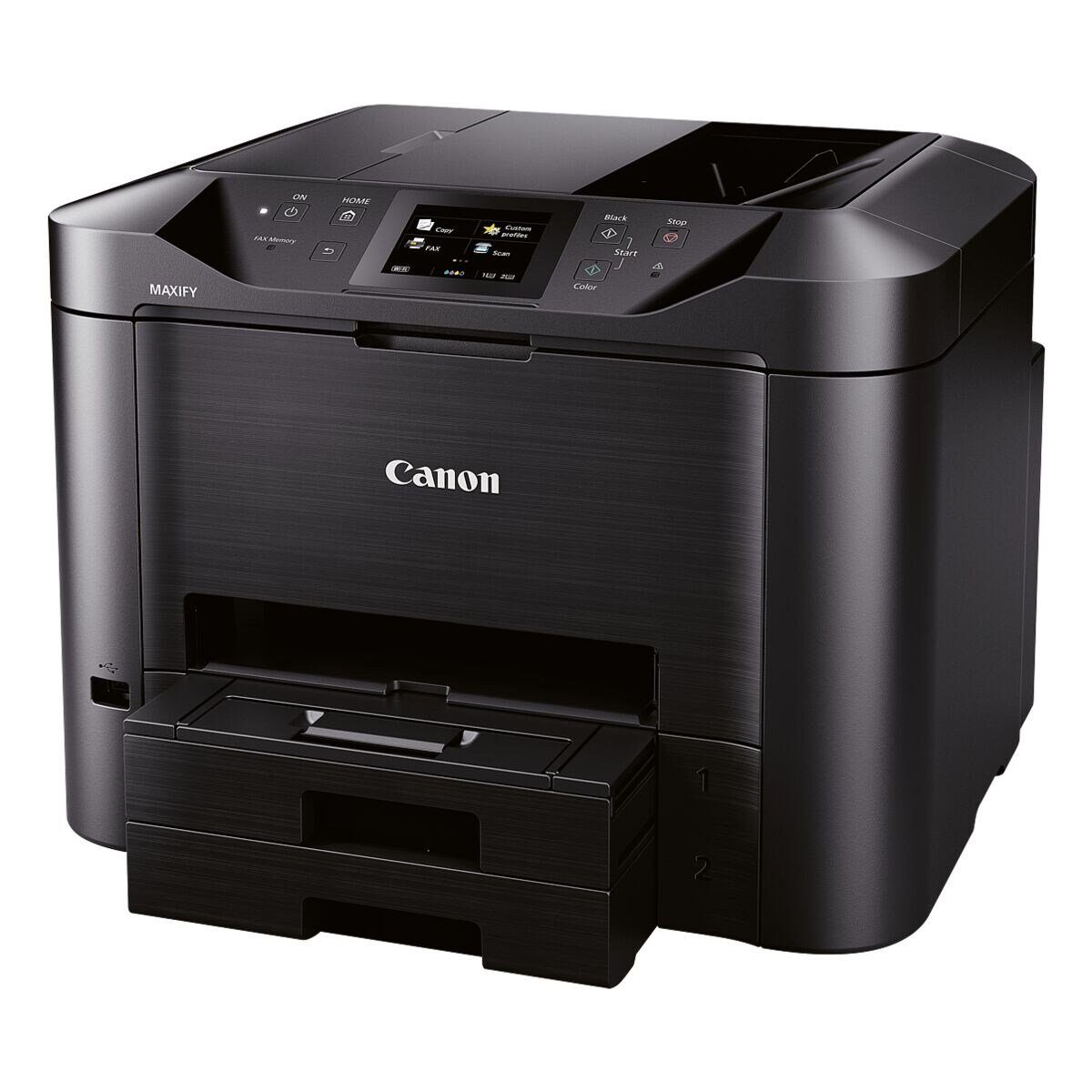 Canon MAXIFY MB5450 Multifunktionsdrucker, (4-in-1, WLAN / LAN, Cloud-Link, A4) – Bild 4 von 4