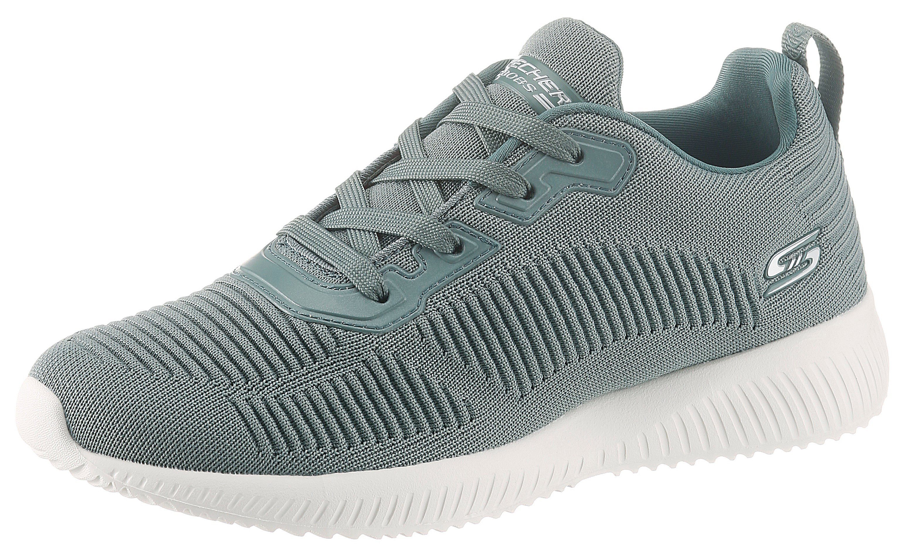 Skechers Bobs Squad - Tough Talk Sneaker mit Skech-Knit, Freizeitschuh, Halbschuh, Schnürschuh