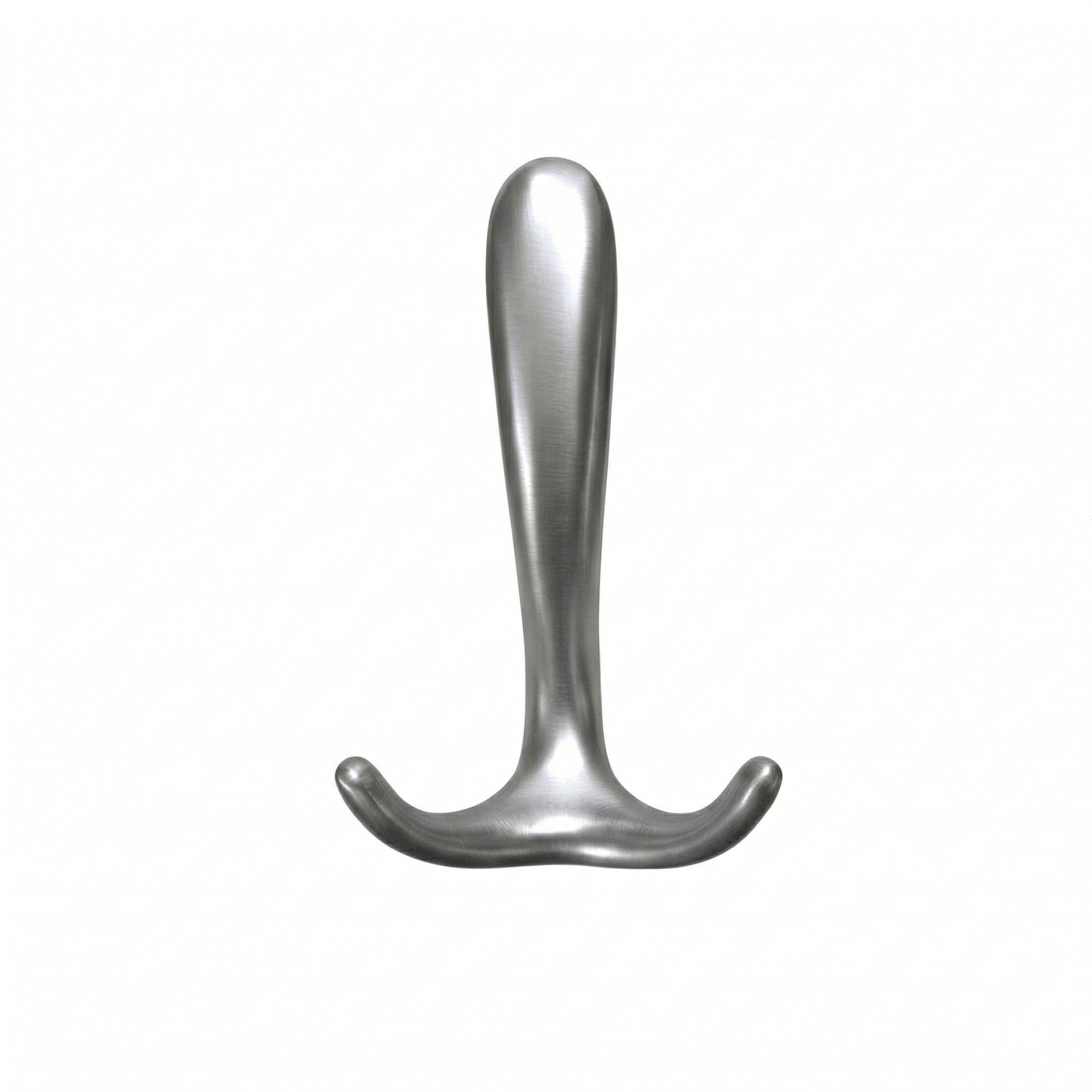TECBULL Garderobenhaken TB-KA5005 Garderobenhaken Kleiderhaken Edel Metall Premium (2 St)