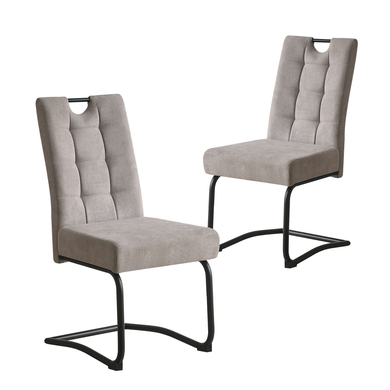 B&D home Freischwinger SOFIA (2er Set, 2 St), Freischwinger, mit Federkern günstig online kaufen