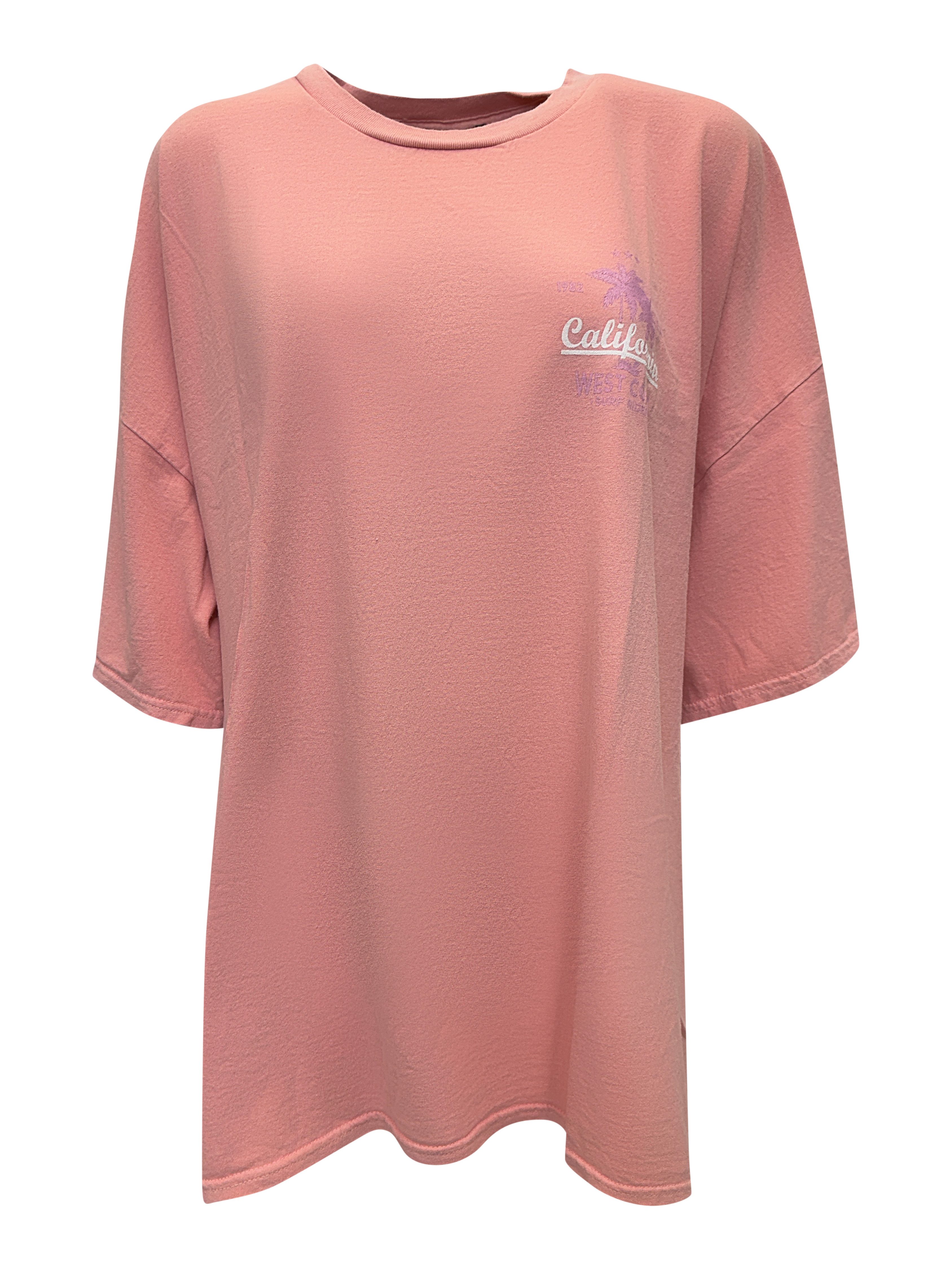 Worldclassca T-Shirt Worldclassca Oversized California Print günstig online kaufen