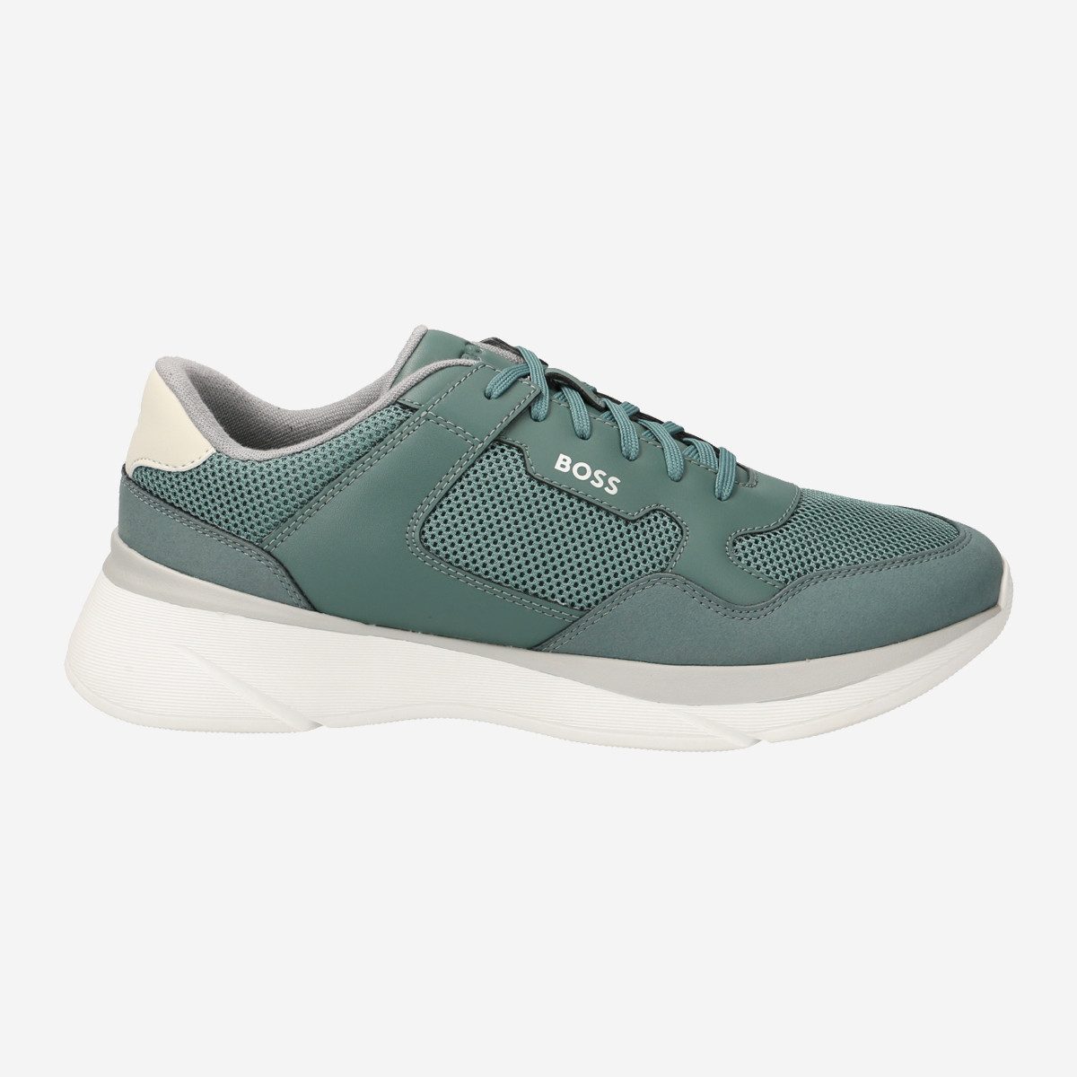 Boss 50474955 369 Dean_Runn_memx, Sneaker in Grün für Herren Sneaker