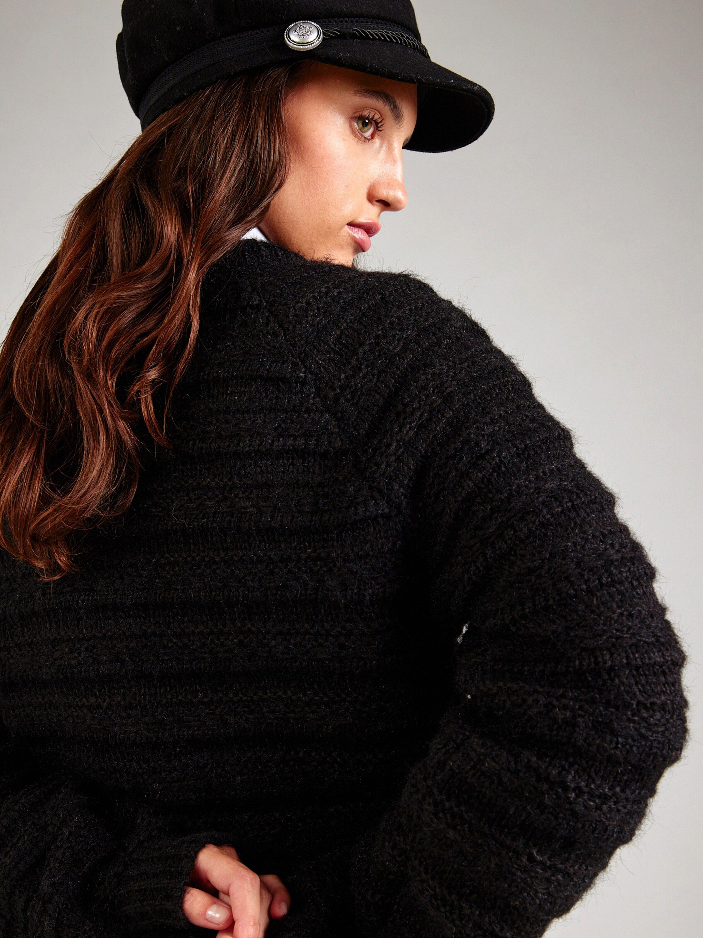 pieces Rundhalspullover PCJAYDA (1-tlg) Plain/ohne Details