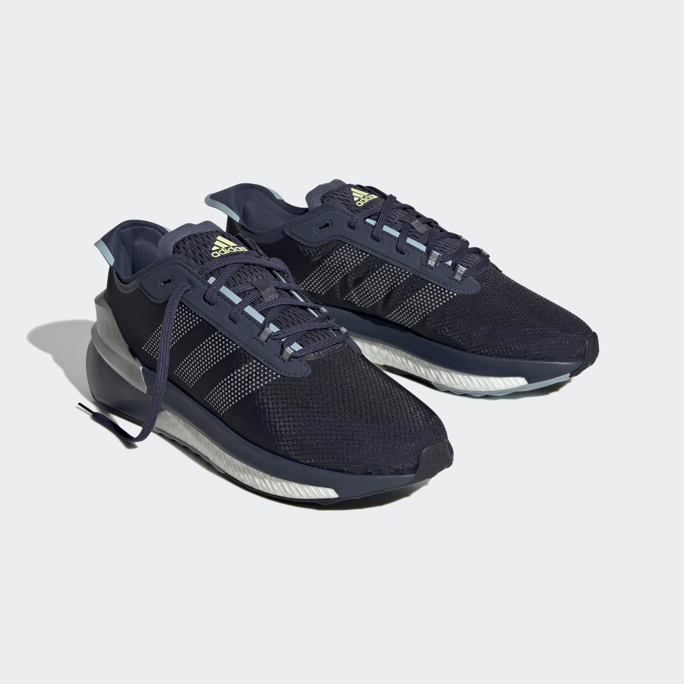 AVRYN / Silver Navy Sneaker Shadow Metallic Sportswear / adidas Navy Shadow