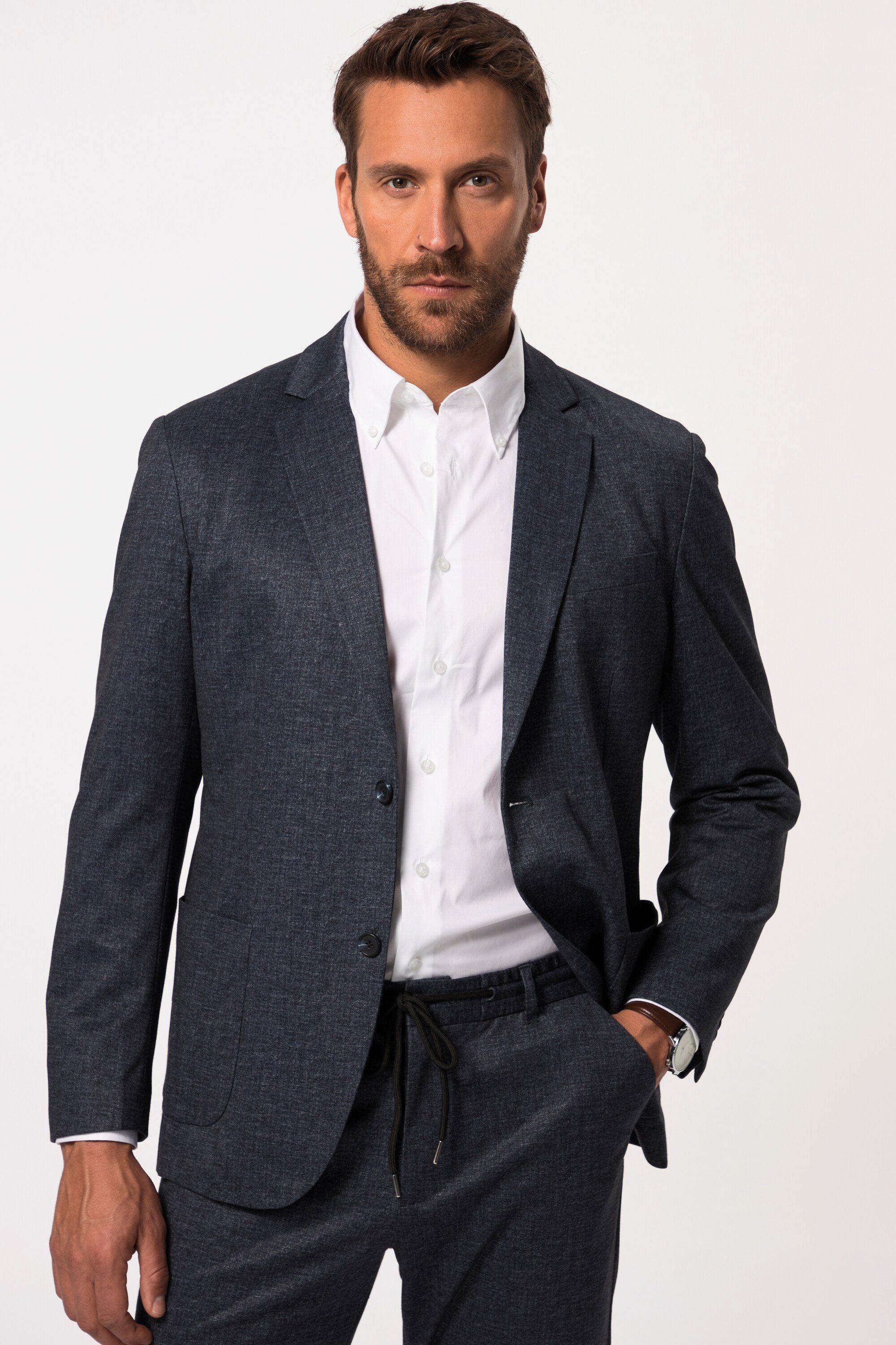 JP1880 Sakko Jersey-Sakko Neapel Baukasten FLEXNAMIC® Business