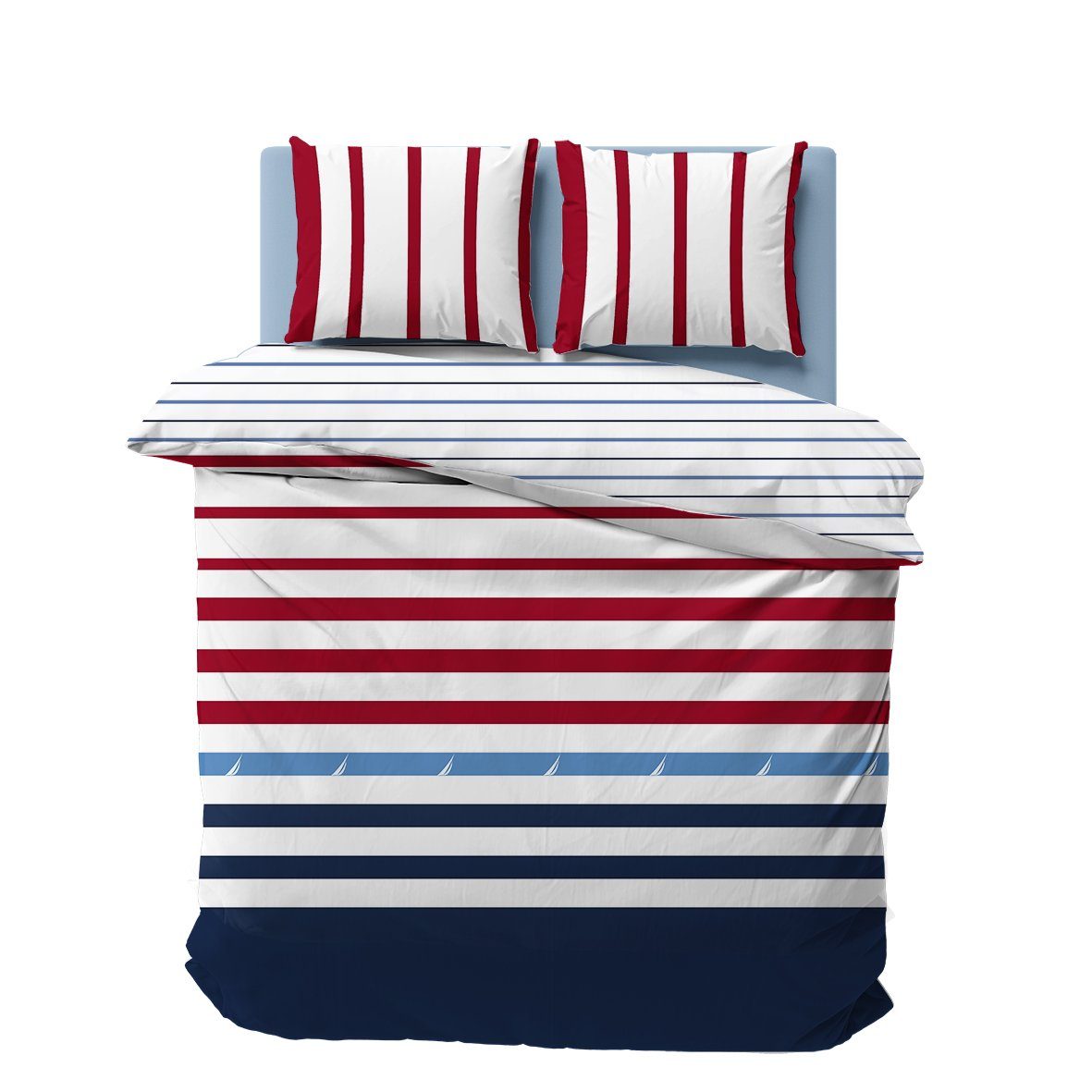 NAUTICA HOME Bettwäsche NAUTICA Bettwäsche-Set "FINN", günstig online kaufen