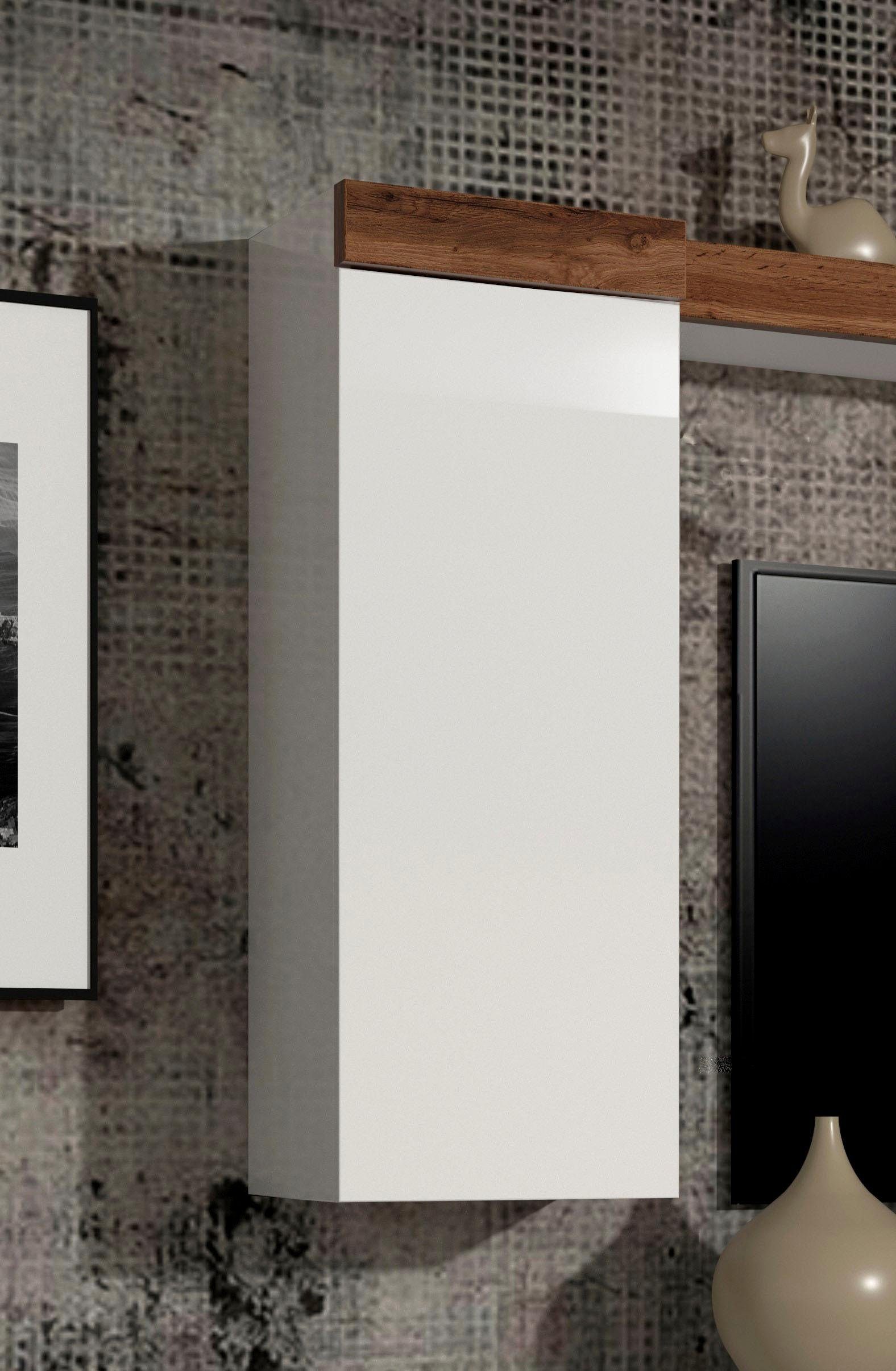 Kitaly Hangeschrank Fiorella Weiss Hg Eiche Otto