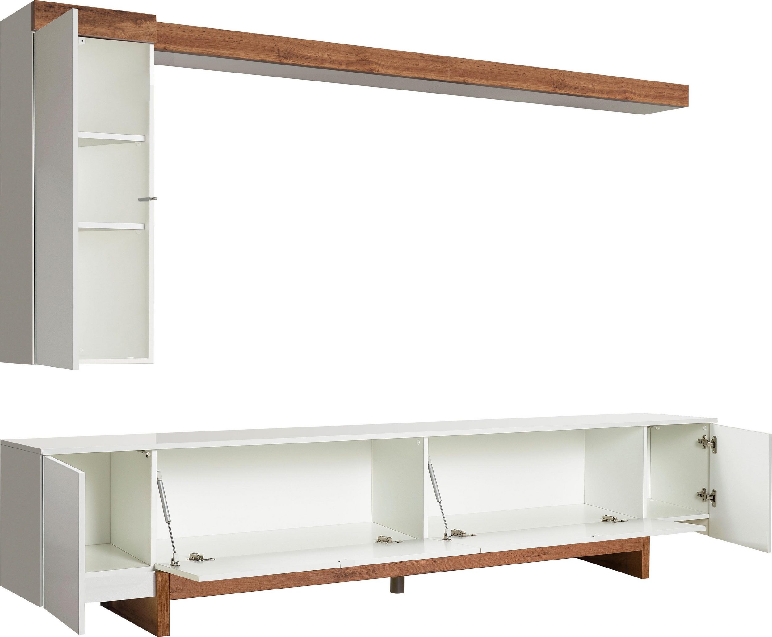 KITALY Wohnwand FIORELLA (Set, 3-tlg) - KITALY