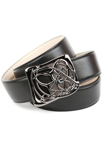 ANTHONI CROWN Ремень кожаный