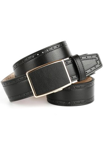 ANTHONI CROWN Ремень кожаный