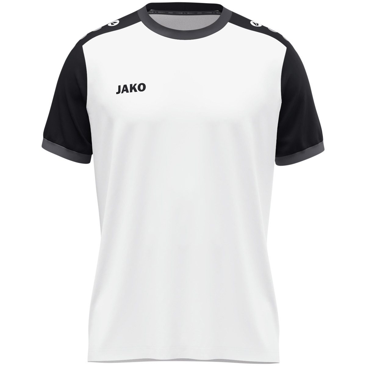 Jako T-Shirt Dynamic Trikot (Polyester-Micro-Mesh) weiss/schwarz Herren