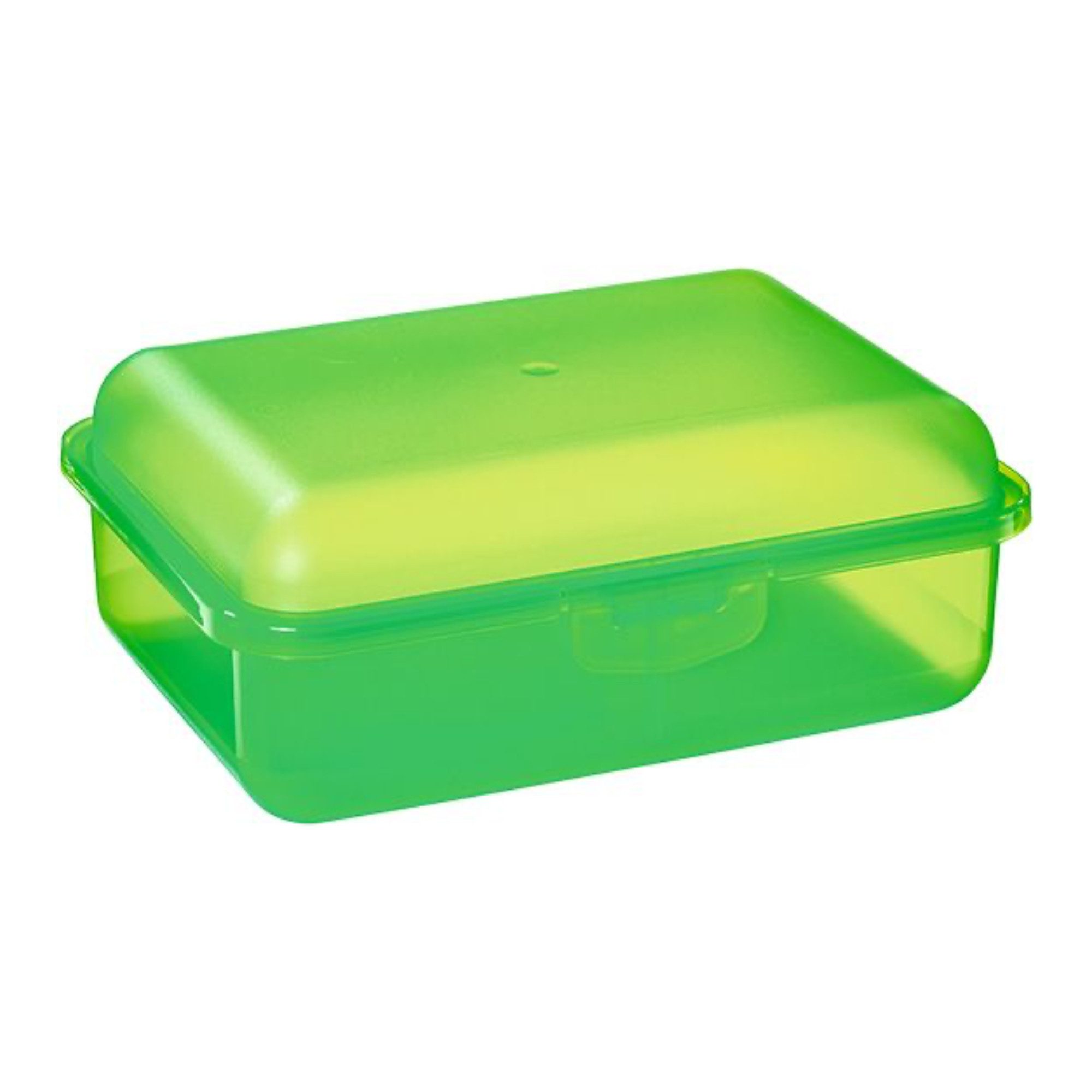 Emil Lunchbox Brotdose Kinder mit Trennfach für Kinder, 100% Polypropylen (PP), (2-tlg., 1x Brotbox, 1x Trennsteg), stabiler Klickverschluss, 100 % BPA frei, Made in Germany