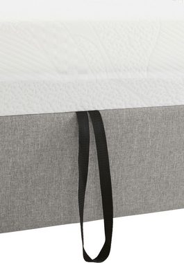 ATLANTIC home collection Ecksofa, inklusive Bettfunktion und Bettkasten