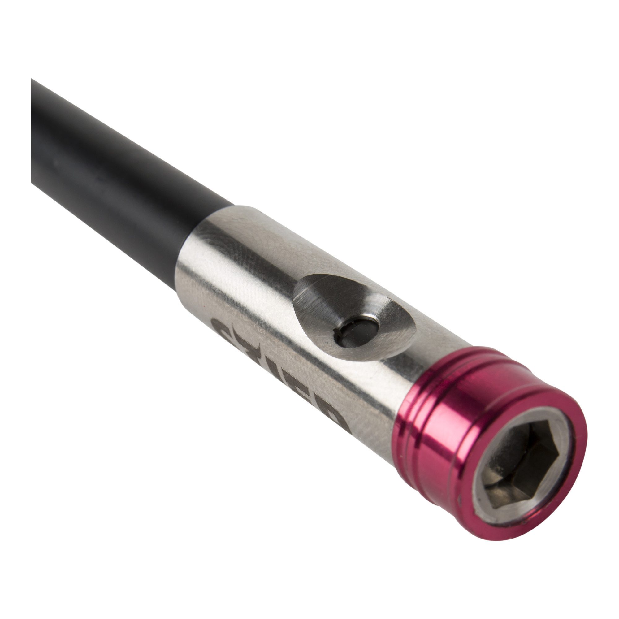 Stier Bithalter STIER Schnellwechsel-Bithalter 1/4'' 350 mm mit Führungshülse magnetis