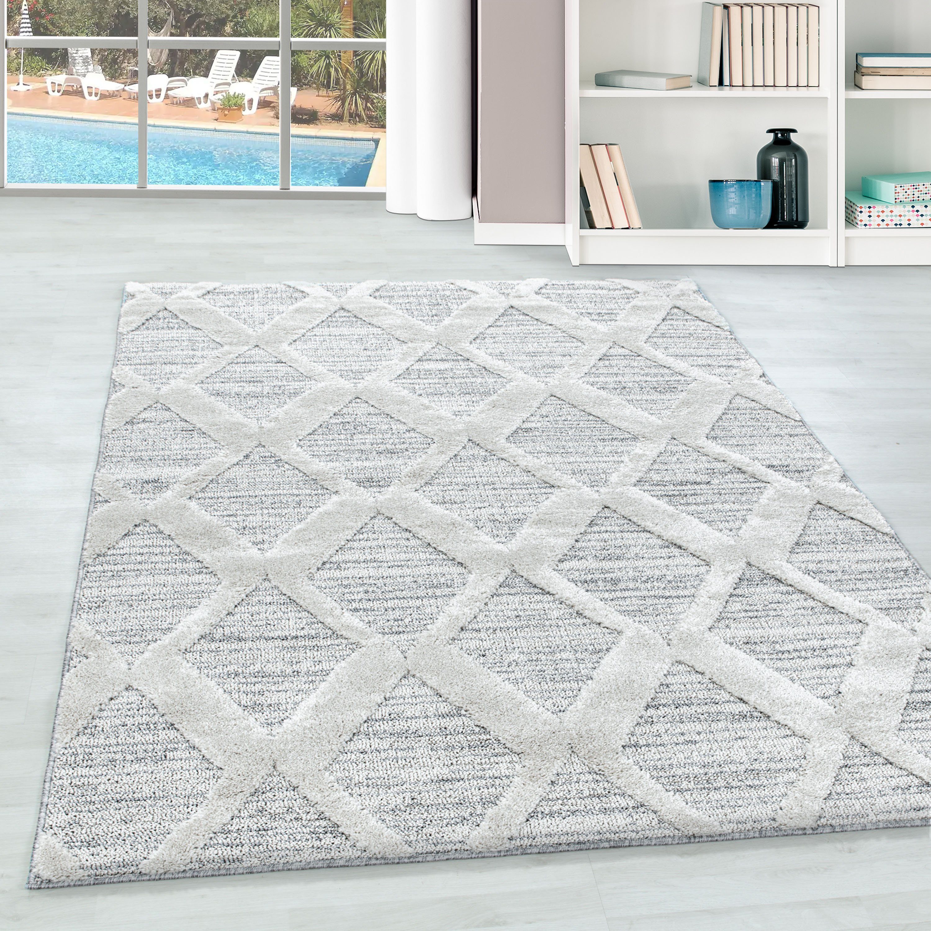 Teppium Teppich Boho-Design, Rechteckig, Höhe: 20 günstig online kaufen