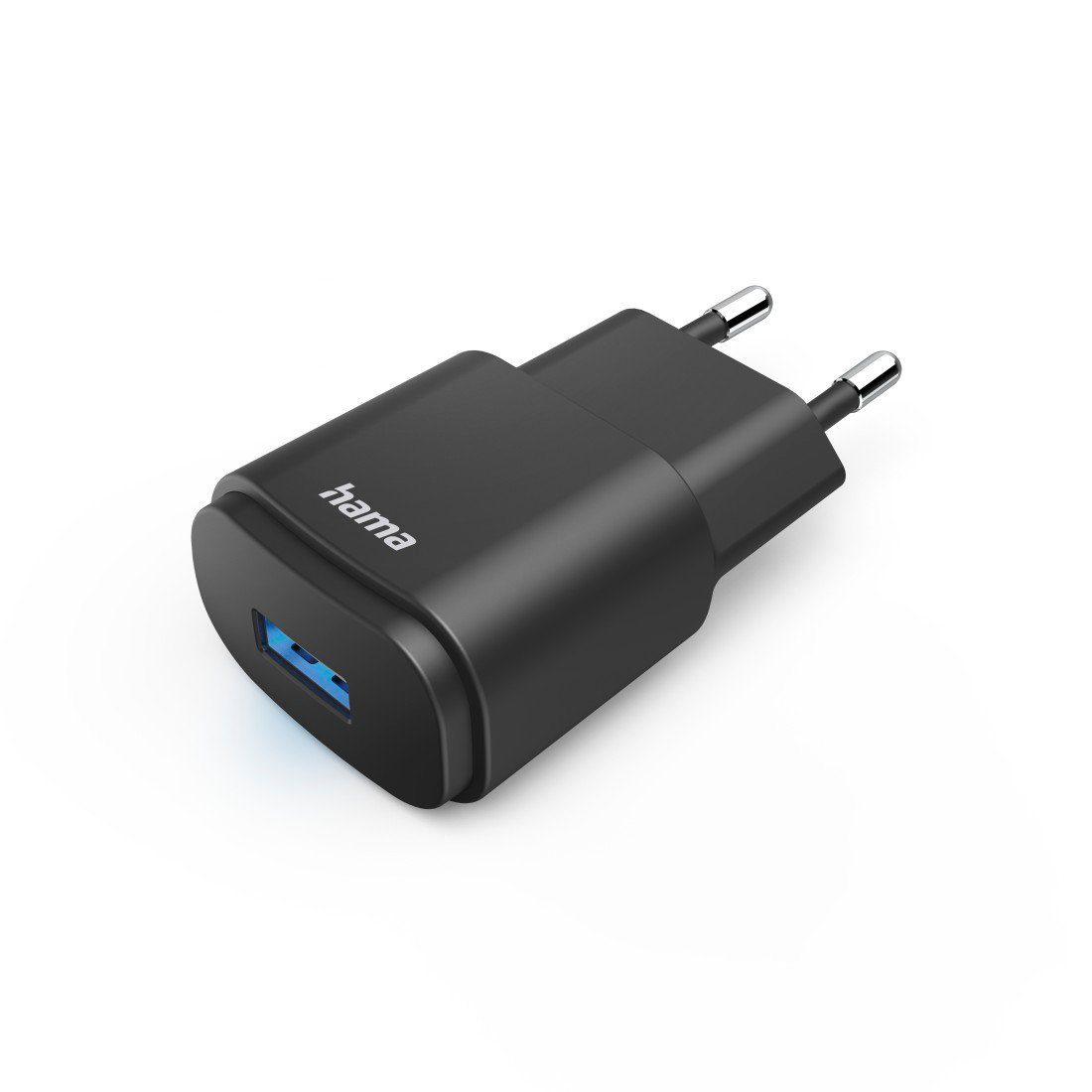 Hama USB Ladegerät, USB A Netzteil, Universaladapter, LED Anzeige, 6 W USB-Ladegerät (1200 mA)