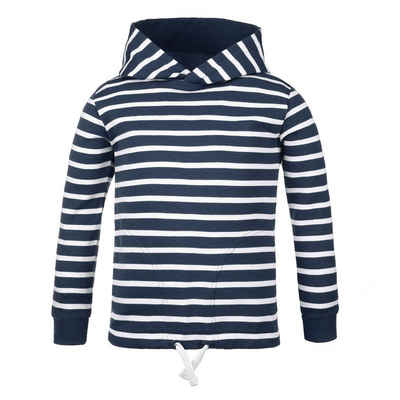 modAS Kapuzenpullover (1-tlg) Bretonisches Kinder Kapuzenshirt - Longsleeve gestreift aus Baumwolle