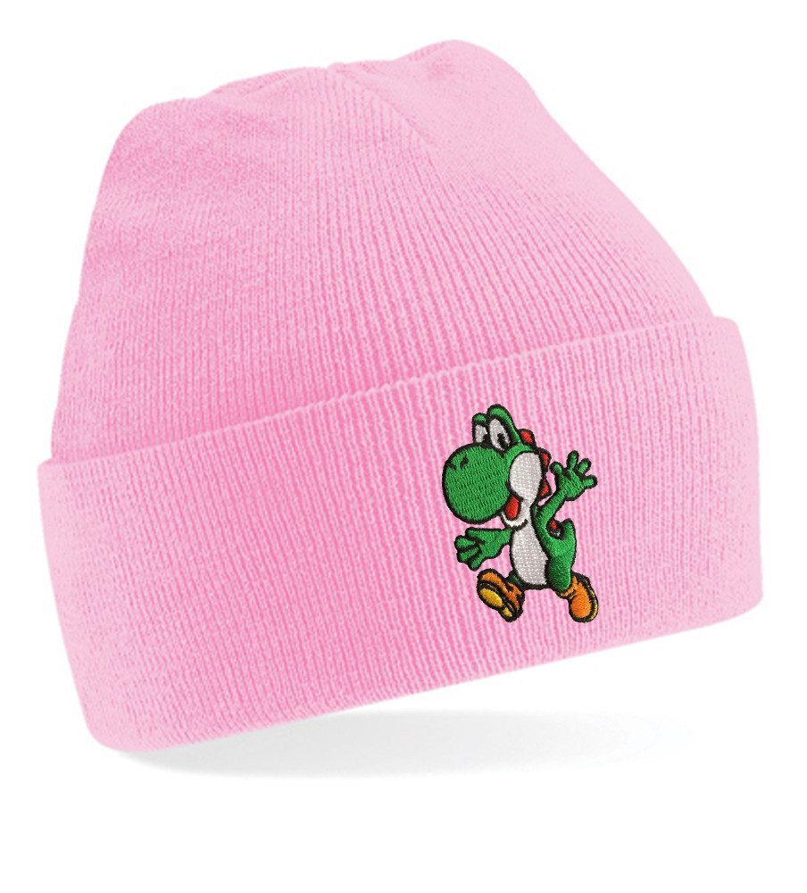 Blondie & Brownie Beanie Yoshi – Kultige Mütze für Super Mario Fans, Weich & Warm