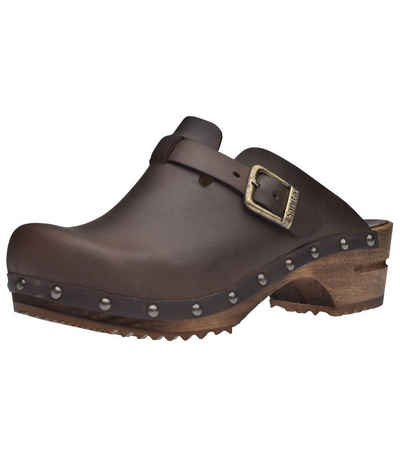 Sanita Clogs Leder Clog