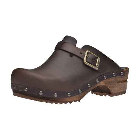 Sanita Clogs Leder Clog