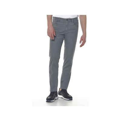 MEYER 5-Pocket-Jeans grau (1-tlg)