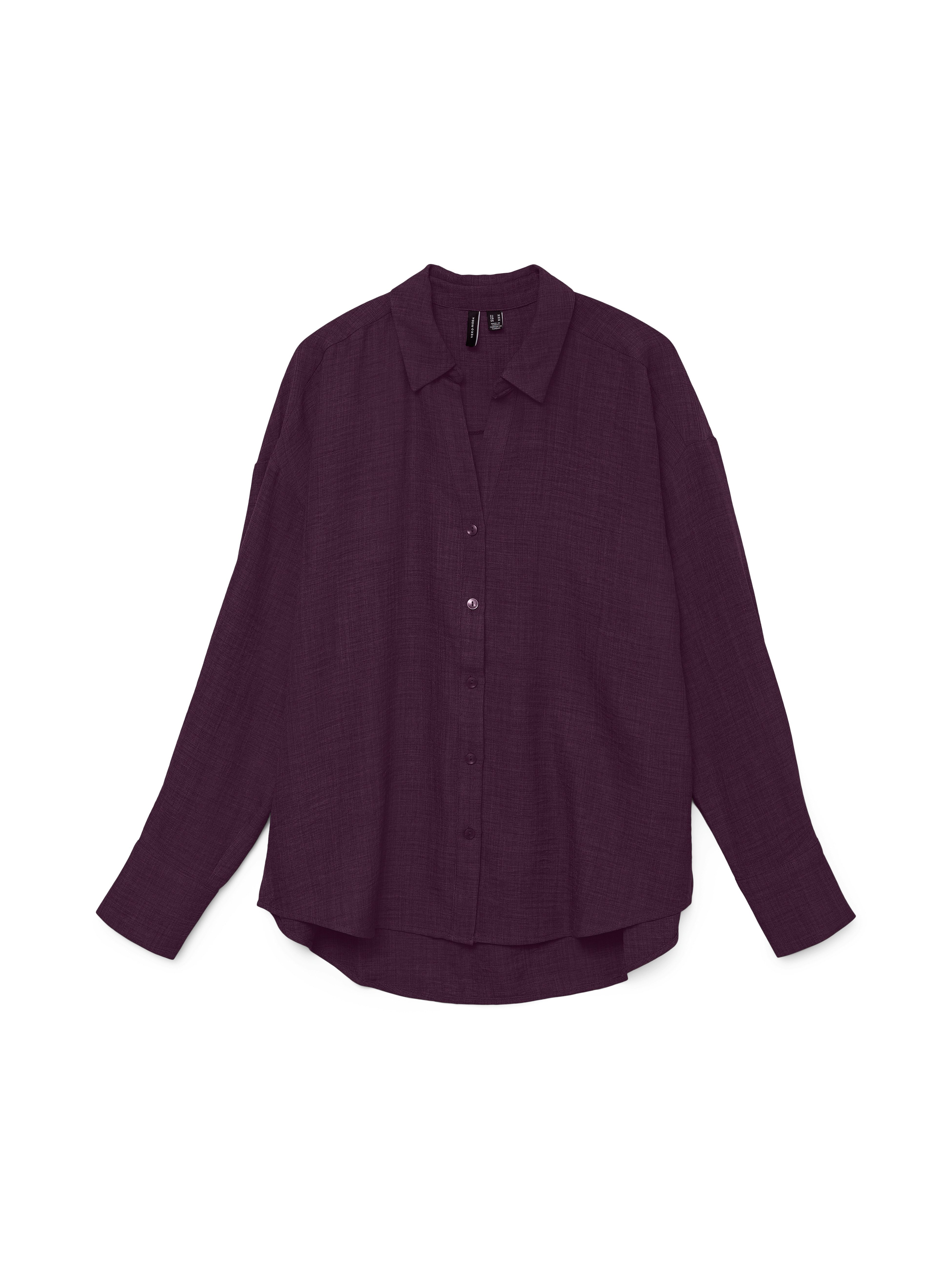 Langarmbluse VMMELANEY QUEENY LS SHIRT WVN NOOS