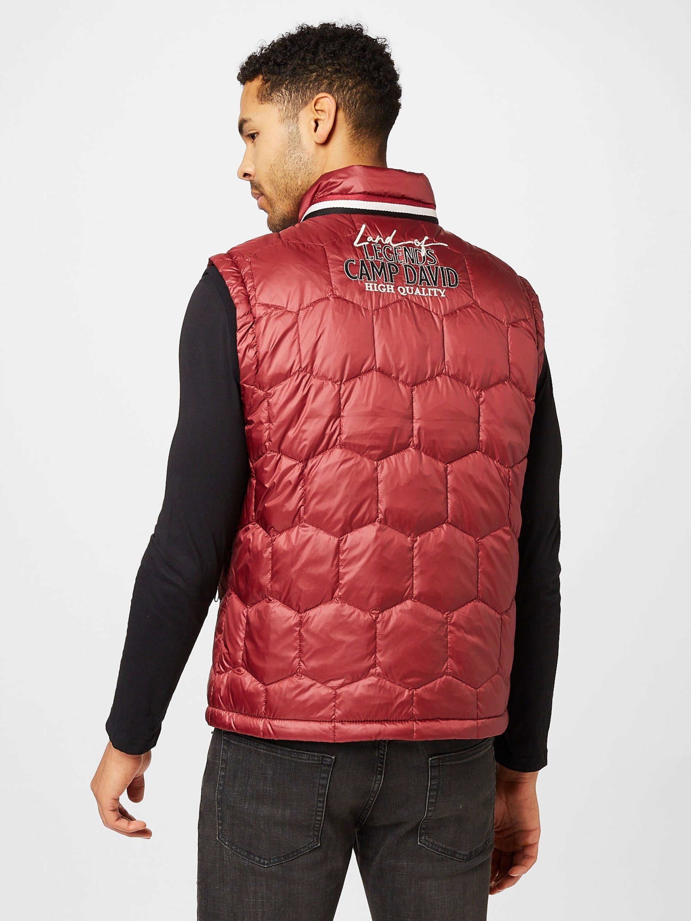 CAMP DAVID Steppweste (1-tlg)